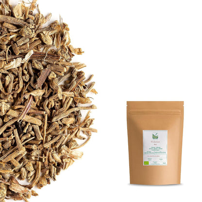 Valerian Root Tea Organic Dried Loose Herb - Warm Evening Infusion