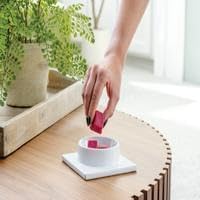 Candle Warmers ETC. Illumination Fragrance Warmer- Light-Up Warmer for Warming Scented Candle Wax Melts and Tarts or to Freshen Room, White Harmony