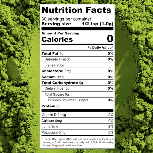 Tenzo Matcha Green Tea Powder - Matcha Powder USDA Organic Premium Grade - Kosher - Authentic Japanese Matcha Tea - Original Matcha Latte Powder - BetterBoost (1.06 Ounce)