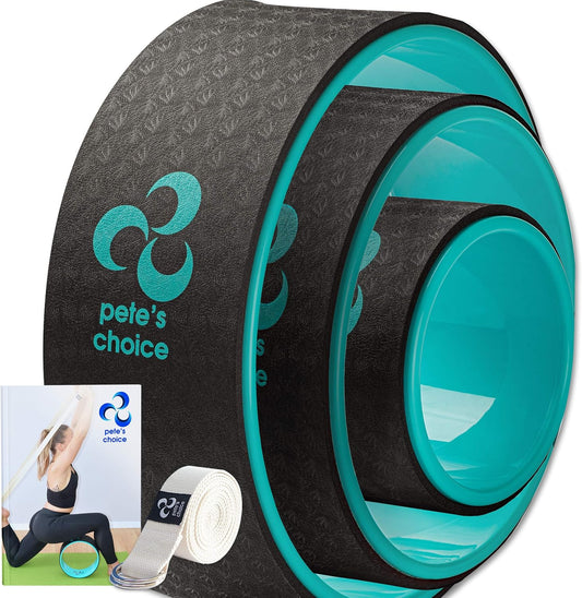 Yoga Wheel 3 Pack - Lose Weight, Get in Shape and Get Fit
