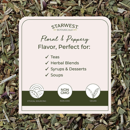 Starwest Botanicals Dried Echinacea Angustifolia Organic - 4 oz Pouch
