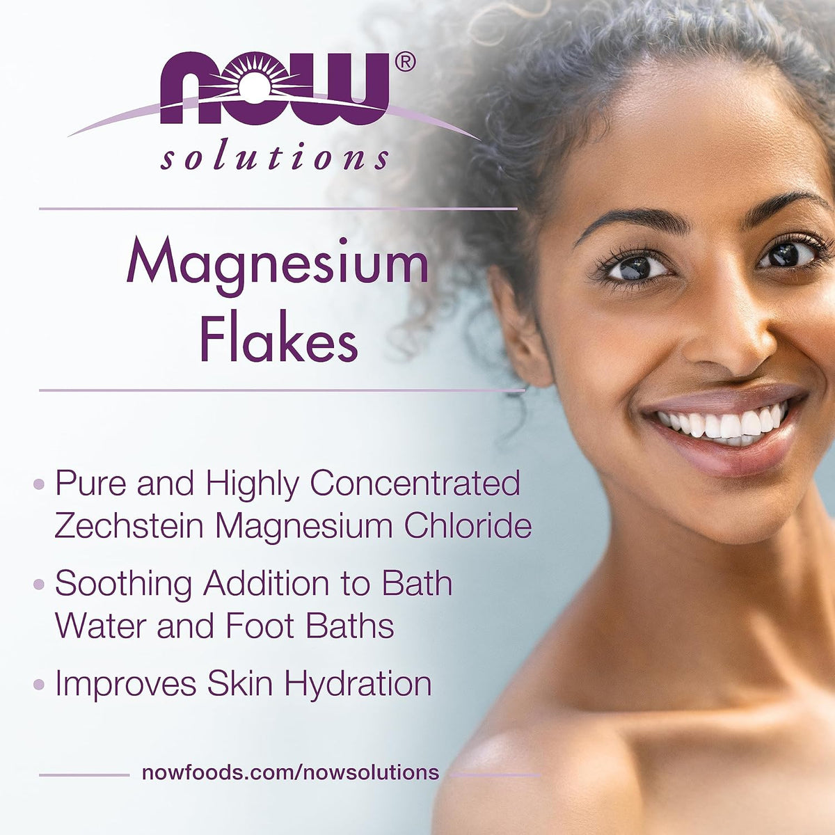 Now Solutions, Magnesium Flakes, from the Ancient Seabed, 26.5 oz