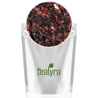 Tealyra | Cherry Goddess Loose Leaf Herbal Fruit Tea, 110g (4 oz)