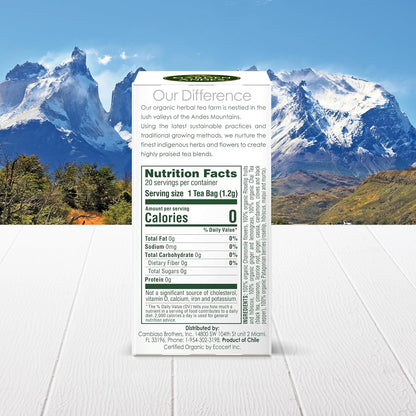 Garden of the Andes, Kosher Organic Herbal Tea, Assorted Pack, 20 bags
