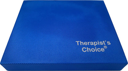 Therapist’s Choice Large (15.5" x 13.5" x 2.3") Balance Pad, Made from Closed Cell Foam (Blue, Large)