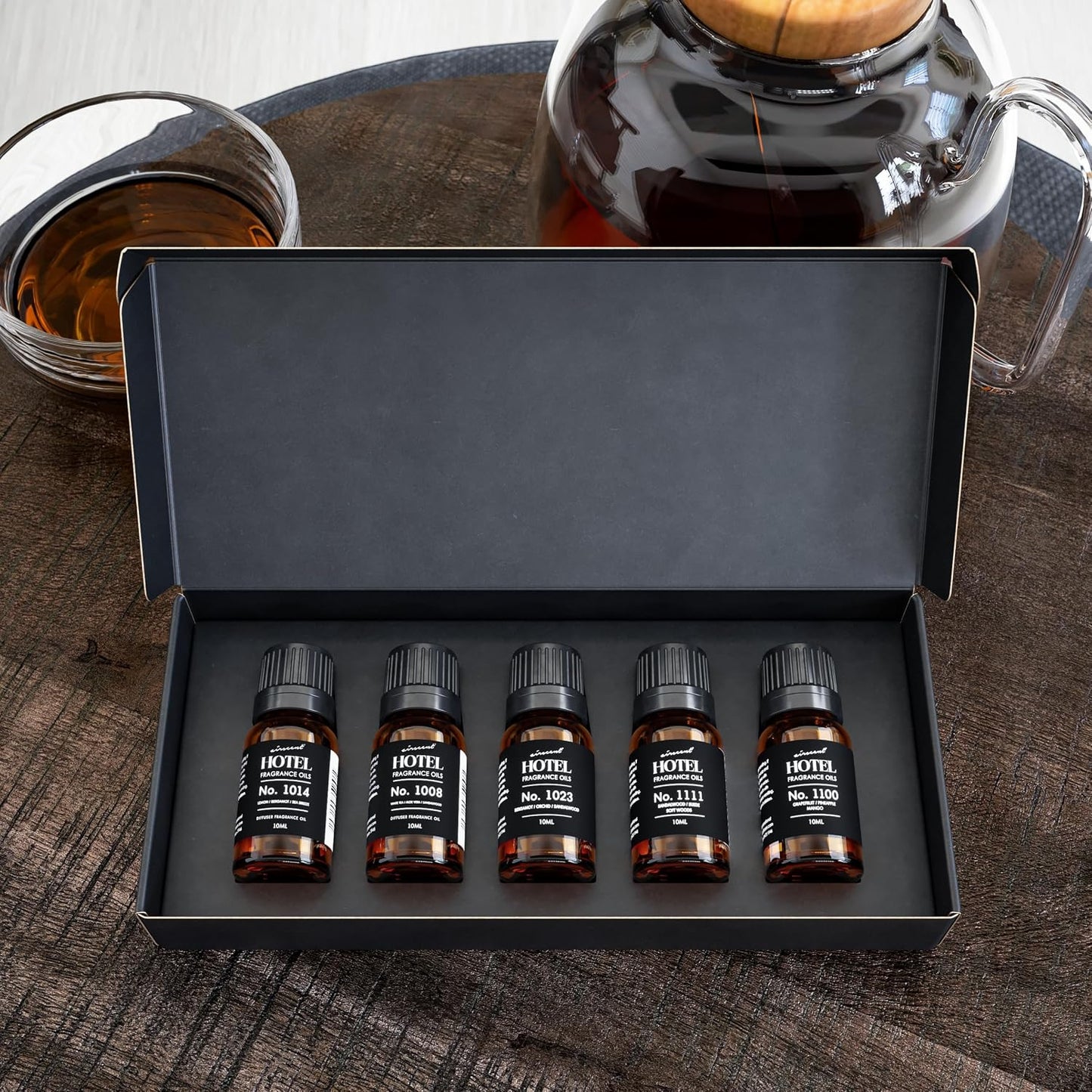 AirScent Hotel Diffuser Oil Gift Set - Buyers Best Picks 5 Pack - 10 mL