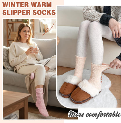 EBMORE Womens Fuzzy Socks Slipper Fluffy Cozy Comfy Cabin Plush Warm Winter Sleep Home Soft Socks