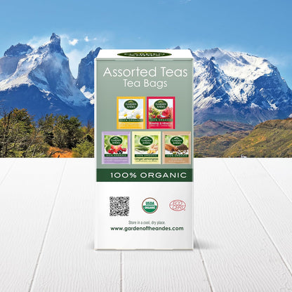 Garden of the Andes, Kosher Organic Herbal Tea, Assorted Pack, 20 bags