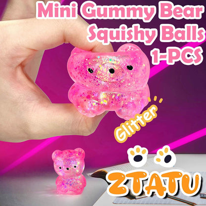 ZTATU Gummy Bear Squishy Stress Balls for Adults Collectible Figurines