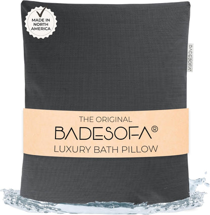 BADESOFA® Luxury Bath Pillow M in Ivory, Quick-Drying Bath Back Pillow