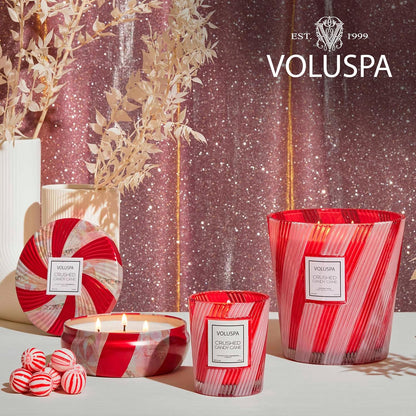 Voluspa Baltic Amber Candle, 18 oz, Coconut Wax Blend, Scented Candles for Home, 100 Hour Burn Time, Candle Jar