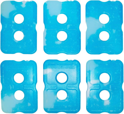 Healthy Packers Ice Packs for Lunch Boxes & Coolers - Freezer Packs - Original Cool Pack | Cooler Accessories for Beach, Camping & Fishing | Slim & Long-Lasting Reusable Ice Pack for Cooler