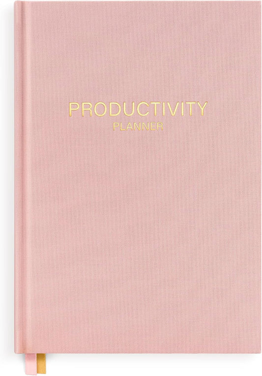 3-Month Productivity & Goal Planner 2026 - Undated Daily Monthly Weekly Planner for Women, Habit Tracker, Time Management & Mindfulness Journal, A5 To Do List Organizer