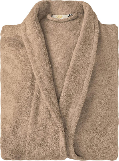 Cotton Unisex Terry Robe, Soft And Absorbent Robes For Men And Women, Bathroom Accessories
