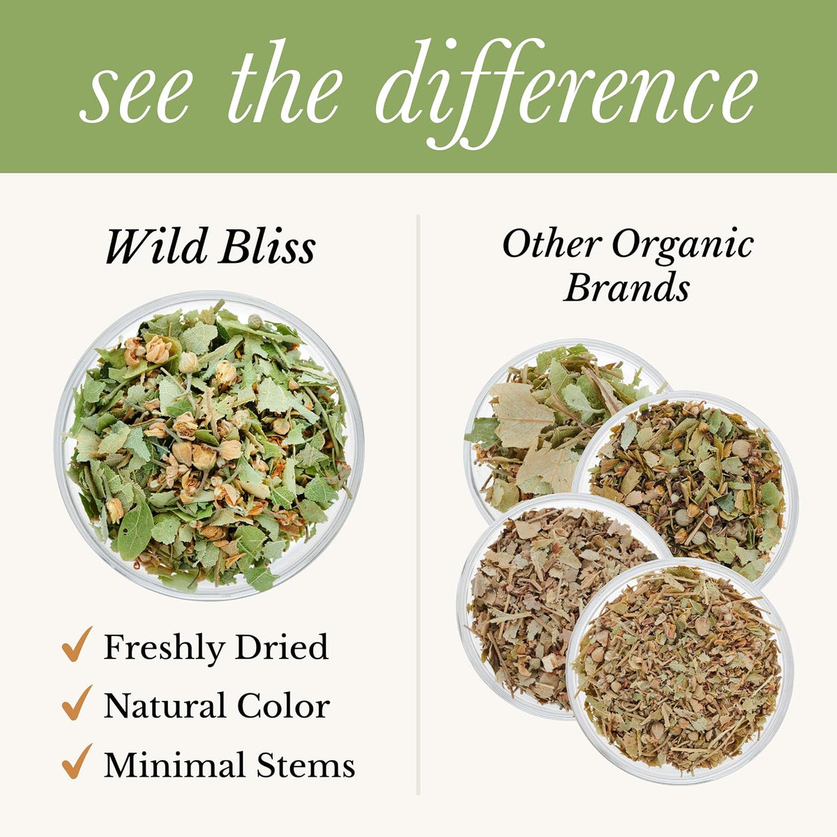 Wild Bliss Linden Tea Organic, Stress Relief, 20 Tea Bags