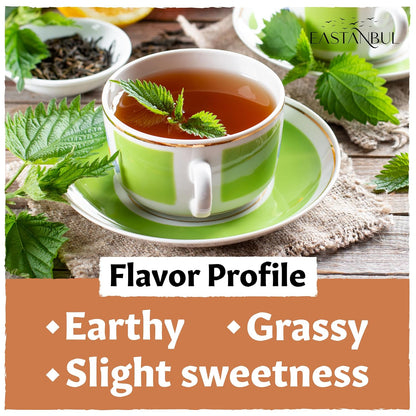Eastanbul Nettle Loose Leaf Tea, Stinging Nettle Tea, 0.71oz