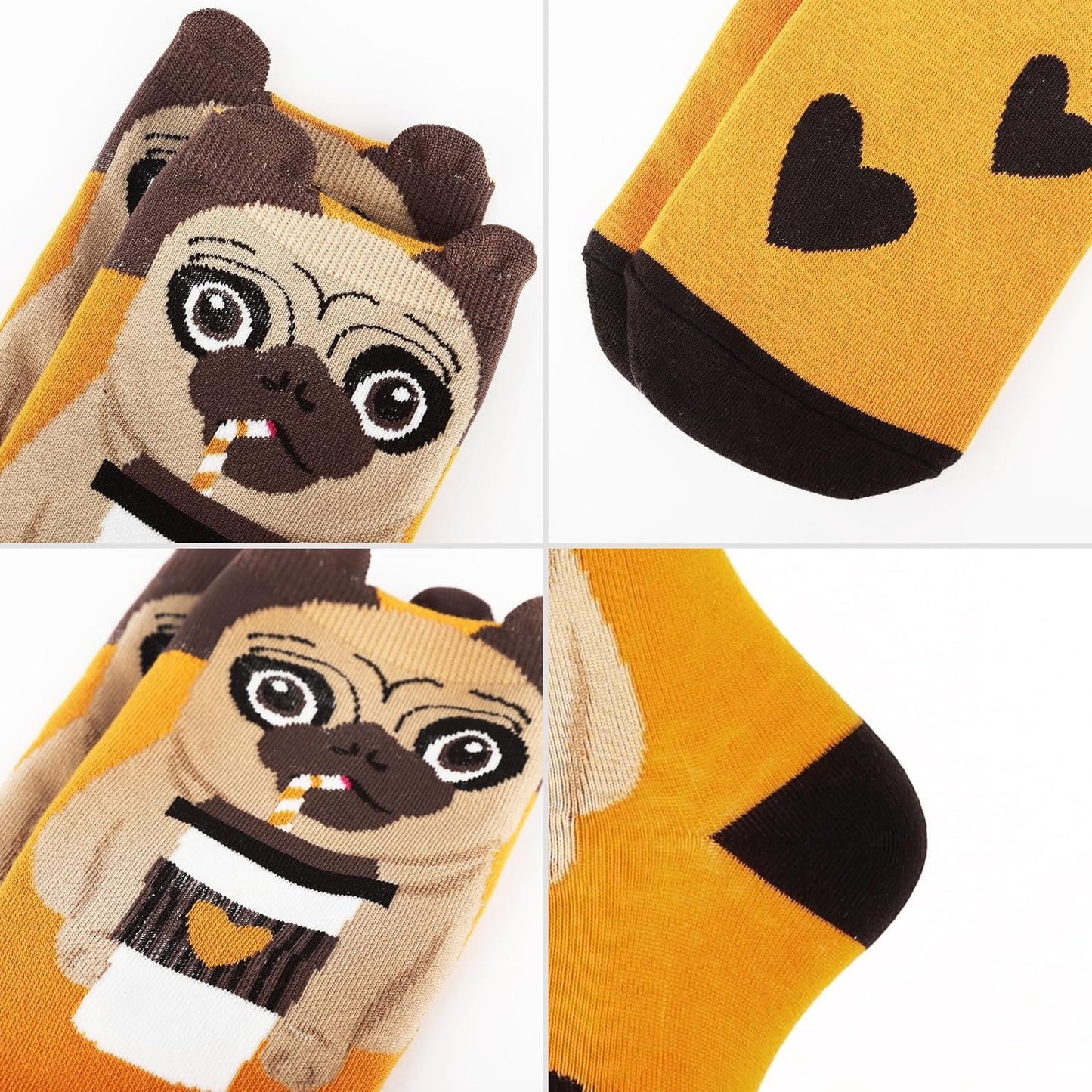 Jeasona Cute Cat Gifts for Women Animal Cat Socks Wife Mom Girlfriend Daughter