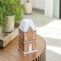 Candle Warmers ETC. Illumination Fragrance Warmer- Light-Up Warmer for Warming Scented Candle Wax Melts and Tarts or to Freshen Room, White Harmony