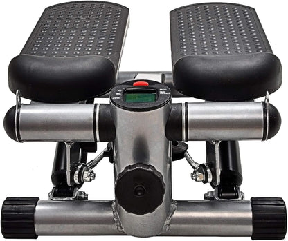 Fitvids Pre-Assembled Adjustable Mini Stepper Stair Stepper Stepping Machine with Resistance Bands