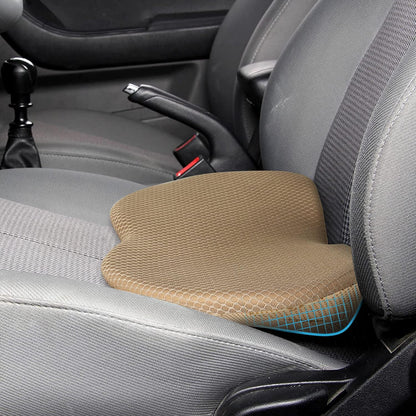 Livtribe Car Seat Cushion - Memory Foam Car Seat Pad - Sciatica & Lower Back Pain Relief - Car Seat Cushions for Driving - Road Trip Essentials for Drivers(Black)