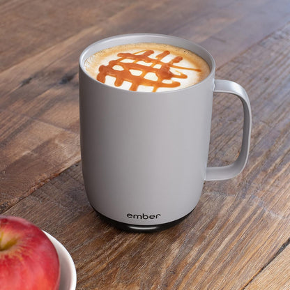 Ember Temperature Control Smart Mug 2, 14 Oz, App-Controlled Heated Coffee Mug with 80 Min Battery Life and Improved Design, Black
