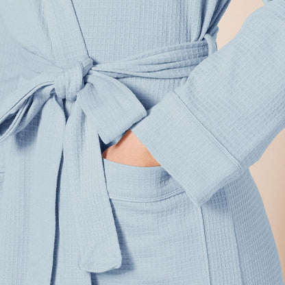 Amazon Essentials Women's Lightweight Waffle Full-Length Bath Robe (Available in Plus Size)