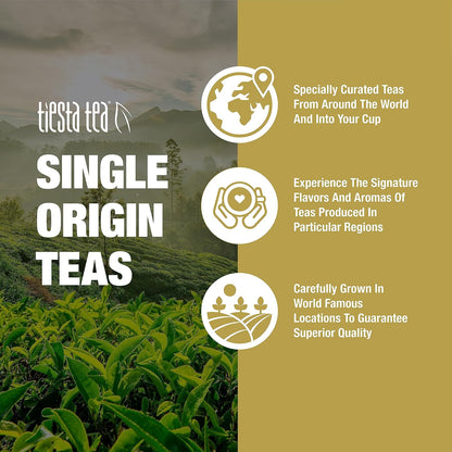 Tiesta Tea Single Origin Tea Sampler Dry Flight Set Tea 7 Pouches