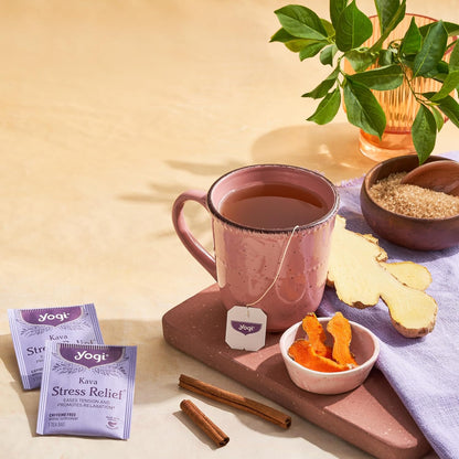 Yogi Tea, Kava Stress Relief, 16 Count