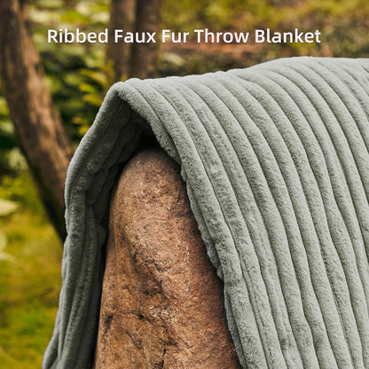 GOTCOZY Heated Throw Blanket, 50''X60'' - Soft Silky Plush Electric Blanket with 4 Heating Levels & 3 Hour Auto Off, ETL Certified, Machine Washable (Grey)