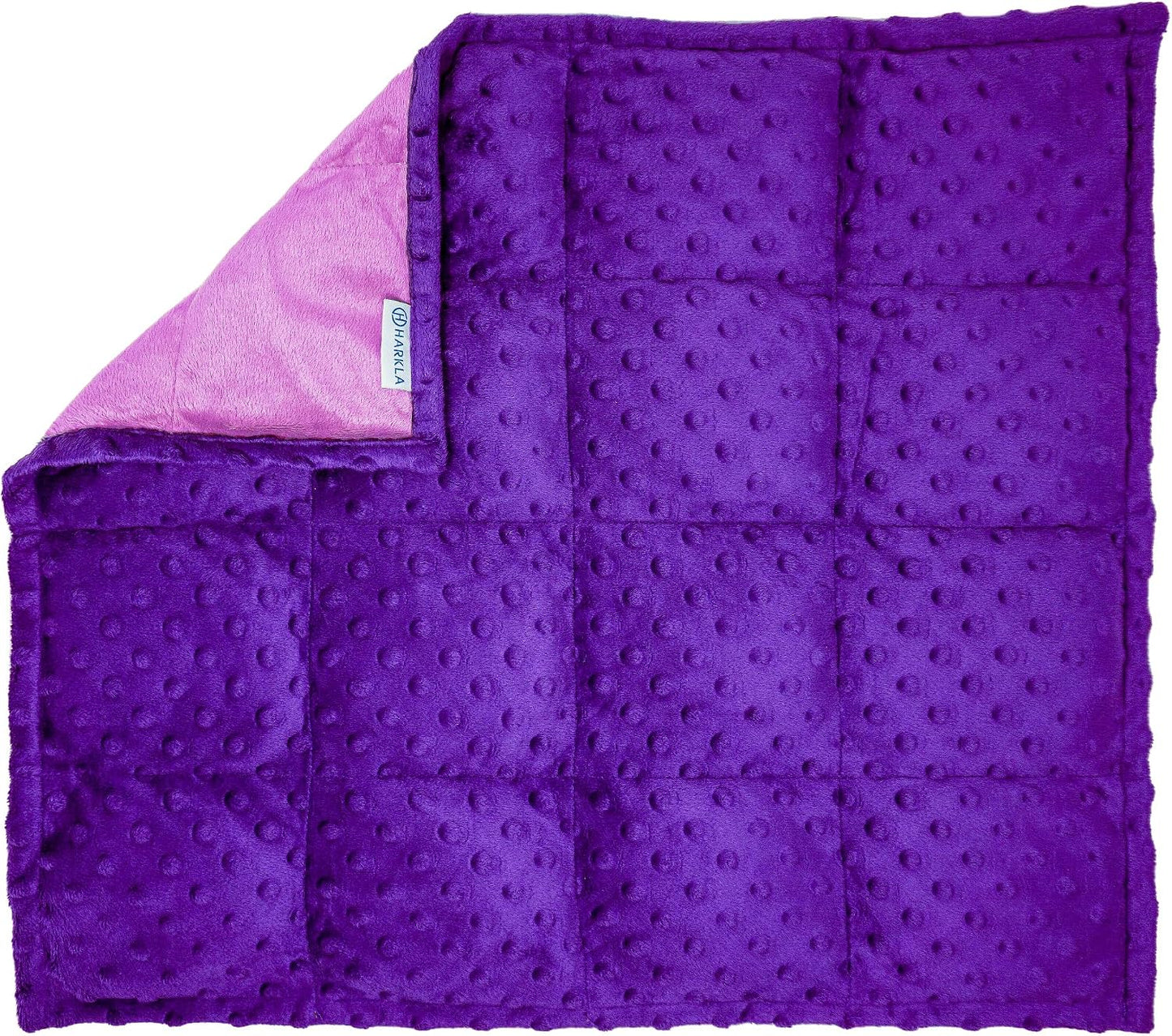 Harkla Weighted Lap Pad for Kids, Deep Blue, 5lb