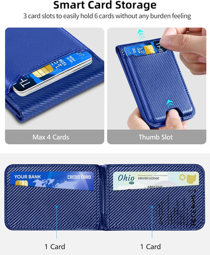 ExtreLife for Magsafe Wallet, Works with Apple Find My, 6 Cards Holder