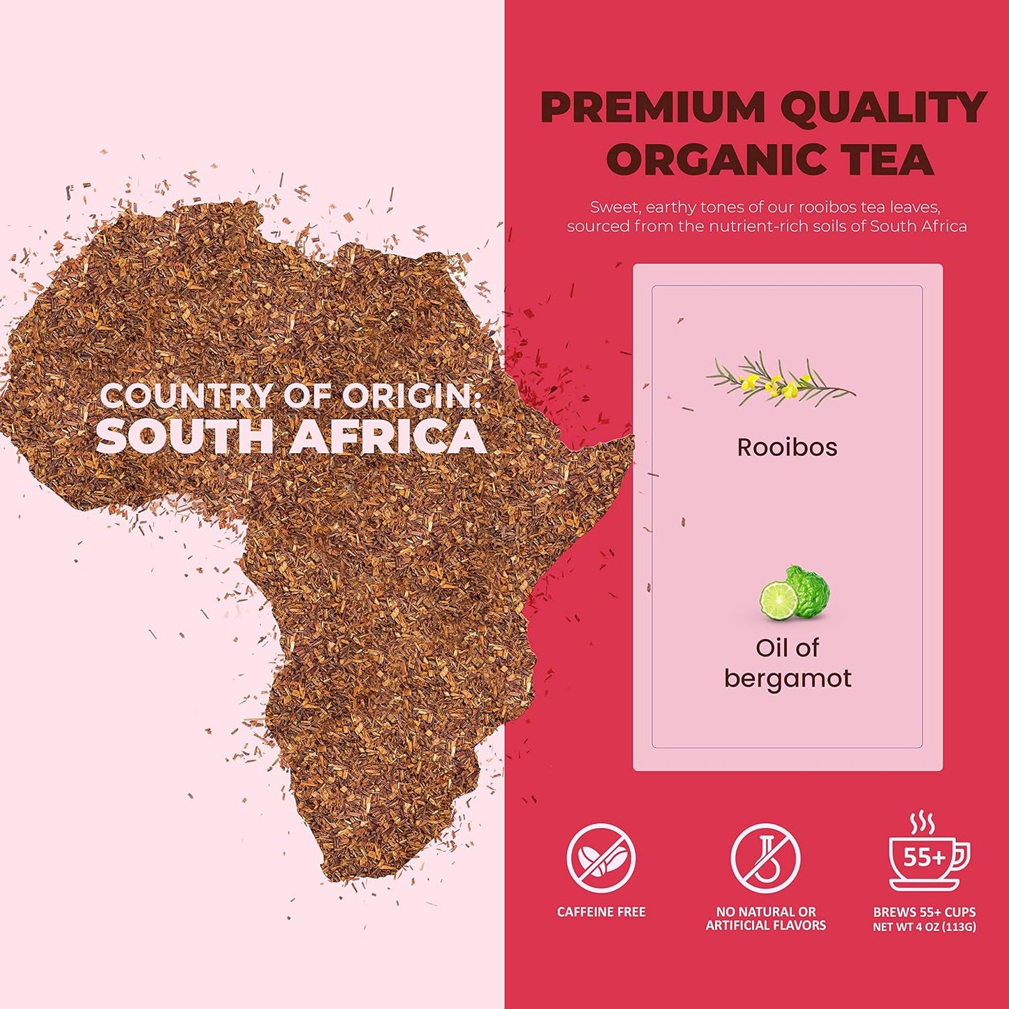 Gardenika Organic Loose Leaf Tea Sampler – 8 Pack, 1 LB – Herbal and Naturally Caffeine-Free Set - Ayurvedic Assortment Blend