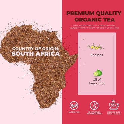 Gardenika Organic Loose Leaf Tea Sampler – 8 Pack, 1 LB – Herbal and Naturally Caffeine-Free Set - Ayurvedic Assortment Blend