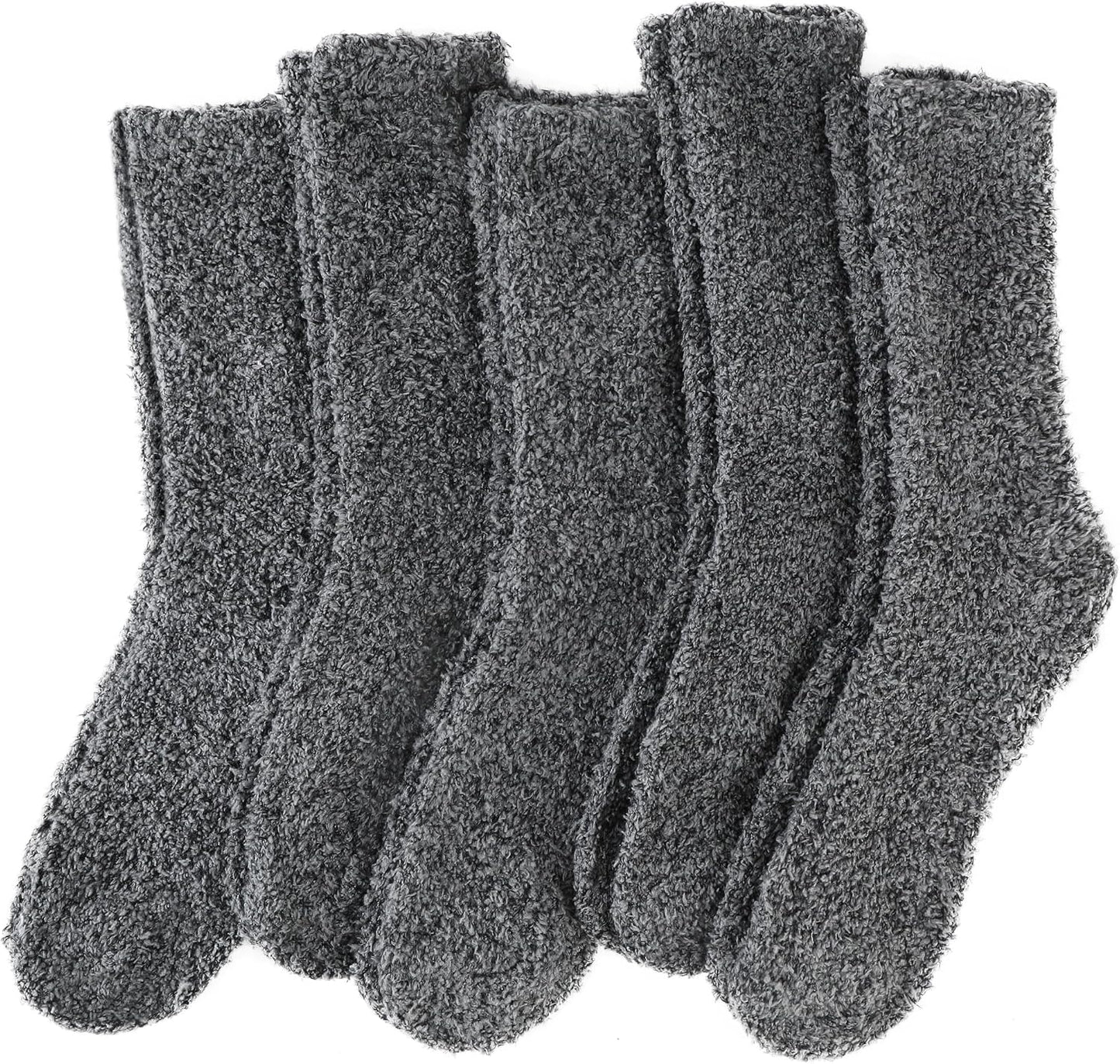 EBMORE Womens Fuzzy Socks Slipper Fluffy Cozy Comfy Cabin Plush Warm Winter Sleep Home Soft Socks