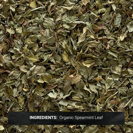 Frontier Co-op Organic Spearmint Leaf, 16 Oz, Bulk Bag - For Tea, DIY Body Care, Cooking, and Craft Cocktails