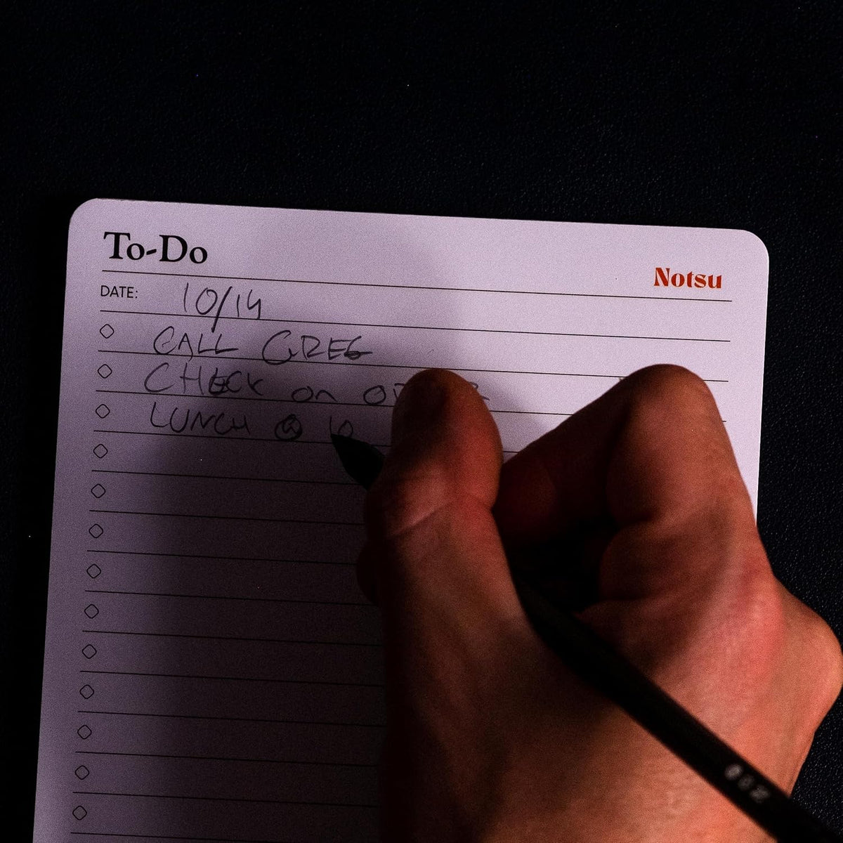 Notsu To Do List Small Desk Notepad 2 Pack 3.9" x 6.3"
