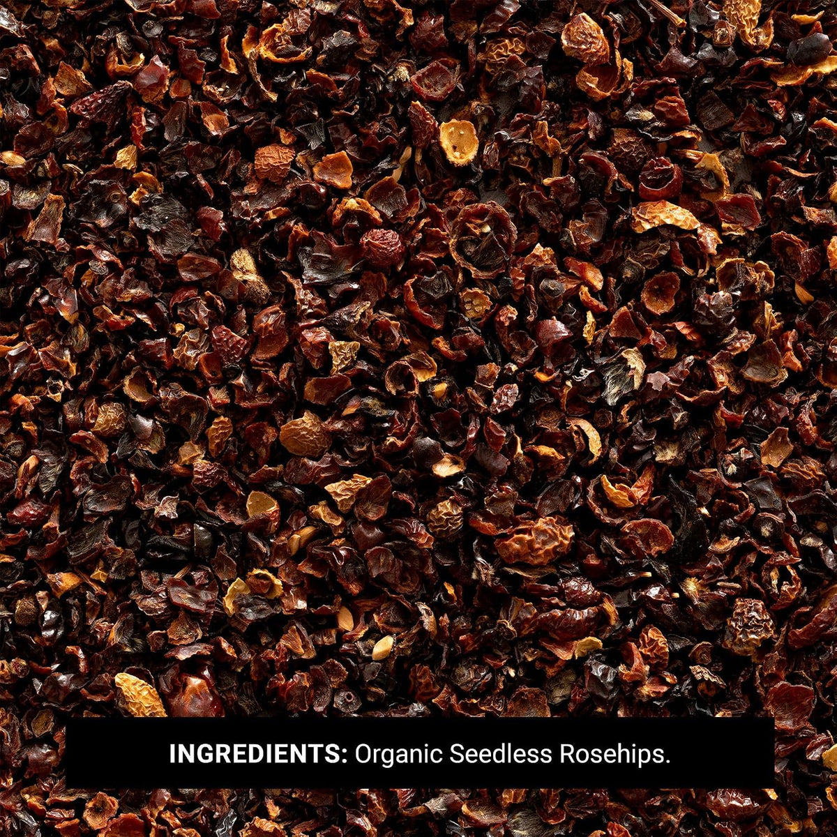 Frontier Co-op Organic Seedless Rosehips, Cut and Sifted, Natural Dried Rose Hips for Rosehip Tea Organic, Powder, Oil, Kosher | 16 Ounce (Pack of 1)