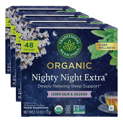 Traditional Medicinals Tea, Organic Chamomile & Lavender, Stress Relief, 48 Tea Bags