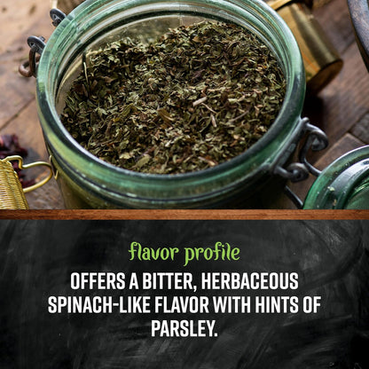 Frontier Co-op Stinging Nettle Leaf, Cut and Sifted - for Teas, Soups, Smoothies and Stir Fry - Kosher | 8 Ounce (Pack of 1)