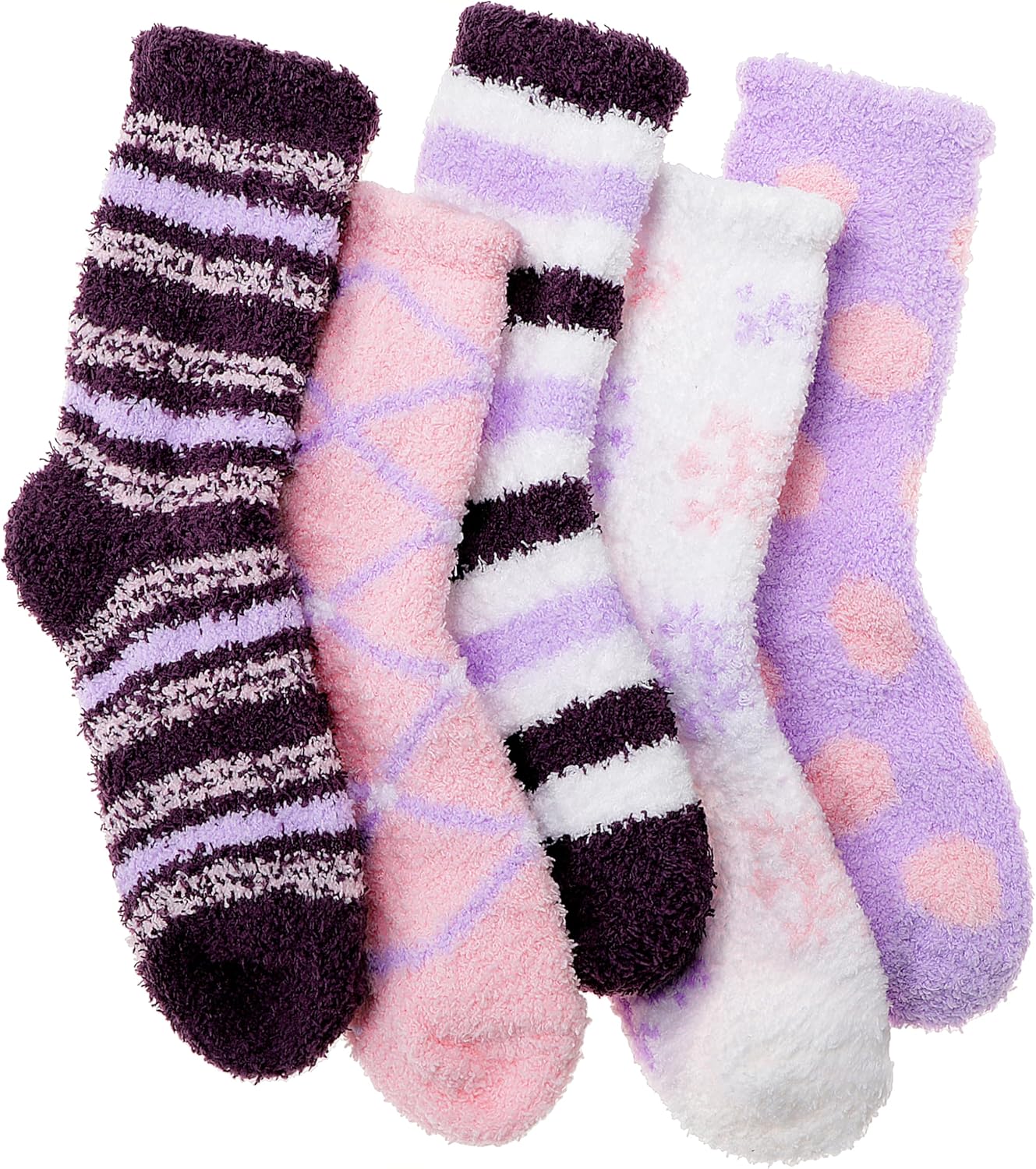 EBMORE Womens Fuzzy Socks Slipper Fluffy Cozy Comfy Cabin Plush Warm Winter Sleep Home Soft Socks