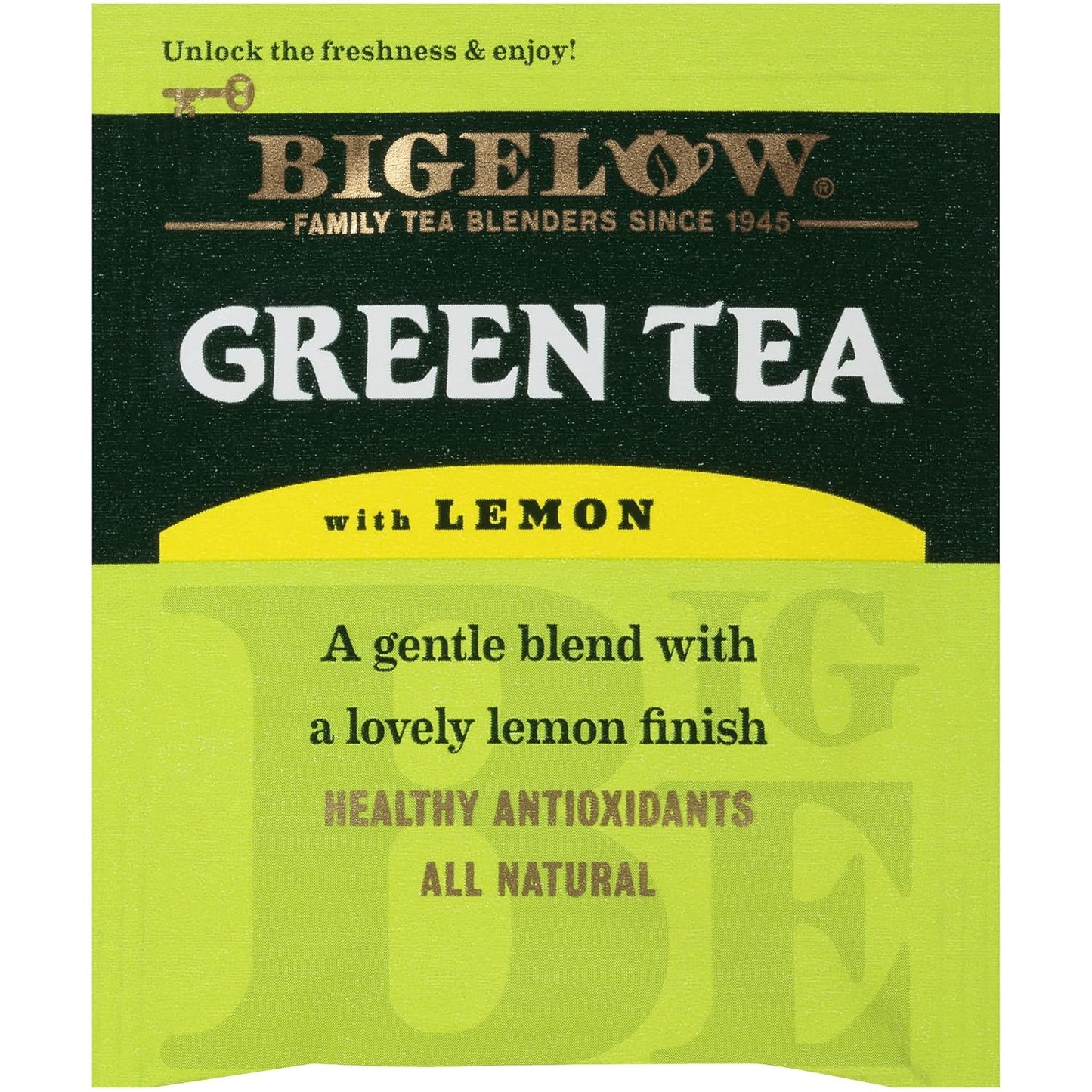 Bigelow Tea Green Tea with Mint, Caffeinated Tea with Green Tea and Peppermint, 20 Count (Pack of 6), 120 Total Tea Bags
