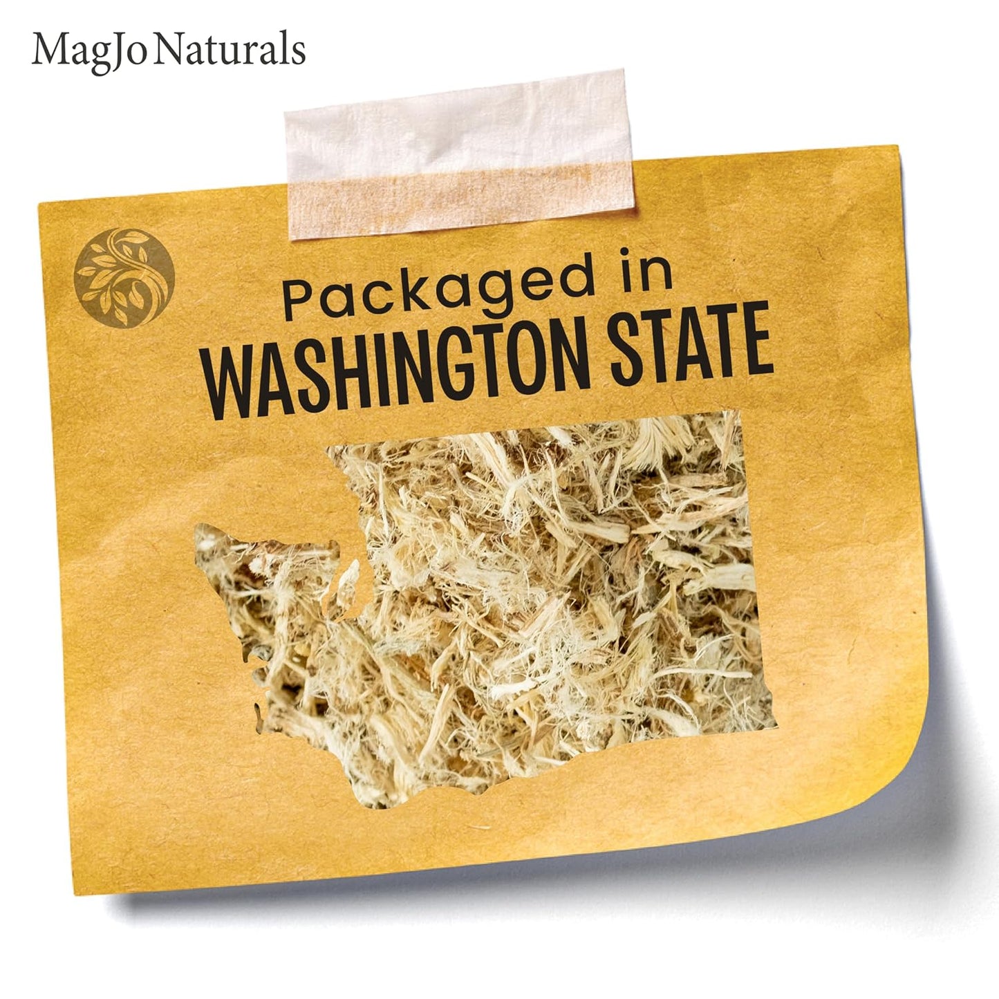 MagJo Naturals Lemon Balm Tea, Bulk Herbal Tea, Loose Leaf Melissa Officinalis, Caffeine Free, Cut and Sifted, 1 pound (16 ounces) (1 pack)