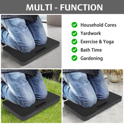 HOOPLE Extra Thick Kneeling Pad, Soft Foam Kneeling Cushion, Waterproof Gardening Knee Pads, Lightweight Knee Mat for Bathing, Workout Supplies, Exercise Yoga, Garden Work Gifts 17.5 x 11x 1 in, Blue