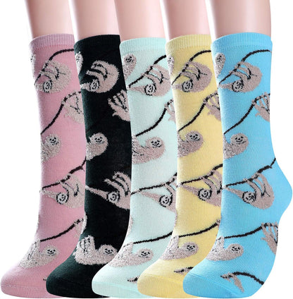 Jeasona Cute Cat Gifts for Women Animal Cat Socks Wife Mom Girlfriend Daughter
