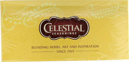 Celestial Seasonings 100% Natural Lemon Zinger Herbal Tea 20 ct
