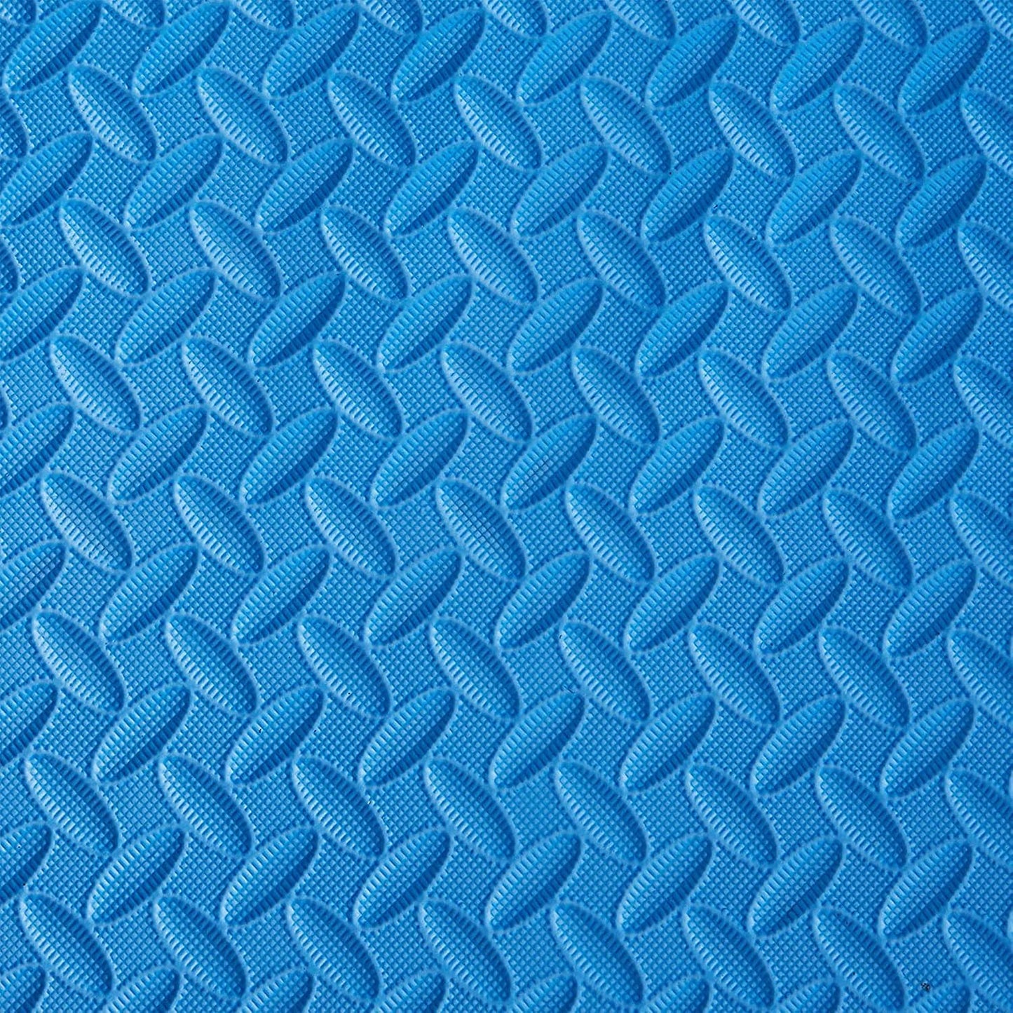 BalanceFrom Puzzle Exercise Mat 1/2" Thick, EVA Interlocking Foam Floor | Tiles for Home Gym, Mat for Home Workout Equipment, Floor Padding for Kids, Black, 24 in x 24 in x 1/2 in, 144 Sq Ft-36 Tiles