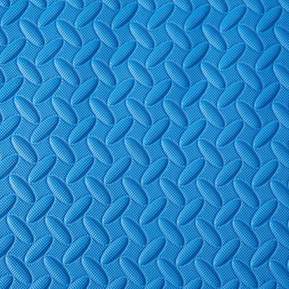 BalanceFrom Puzzle Exercise Mat 1/2" Thick, EVA Interlocking Foam Floor | Tiles for Home Gym, Mat for Home Workout Equipment, Floor Padding for Kids, Black, 24 in x 24 in x 1/2 in, 144 Sq Ft-36 Tiles