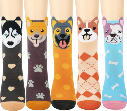 Jeasona Cute Cat Gifts for Women Animal Cat Socks Wife Mom Girlfriend Daughter