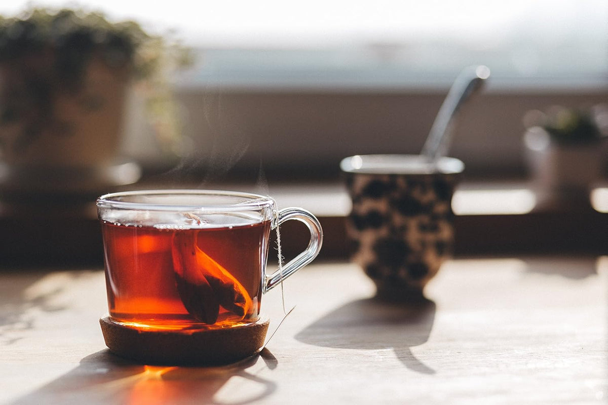 FIRE TEAS Sweet Hot ENERGY - Green Tea, Cinnamon, Cardamom, Ginger, Saffron - Restorative Strength, Wellness & Health Boost, Ayurvedic