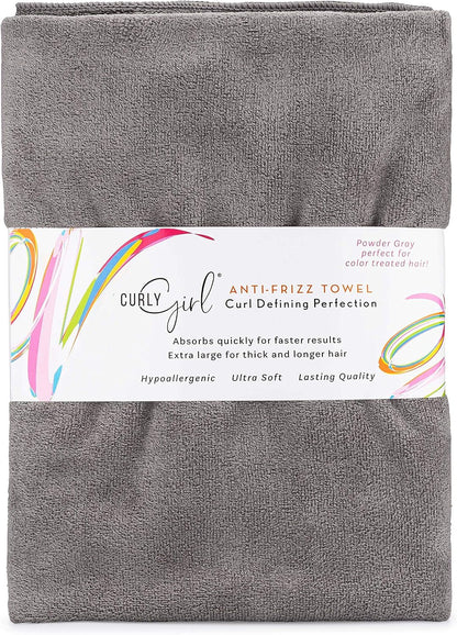 Curly Girl Towel for Women with Curls, Anti-Frizz, Absorbent, Fast Drying, Curly Hair, Microfiber Hair Drying Towel for Curls